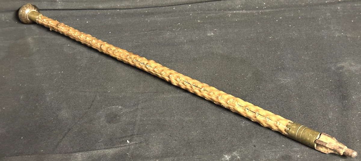 Makila Child 50cm Basque Shepherd's Cane In Medlar Bear-photo-4