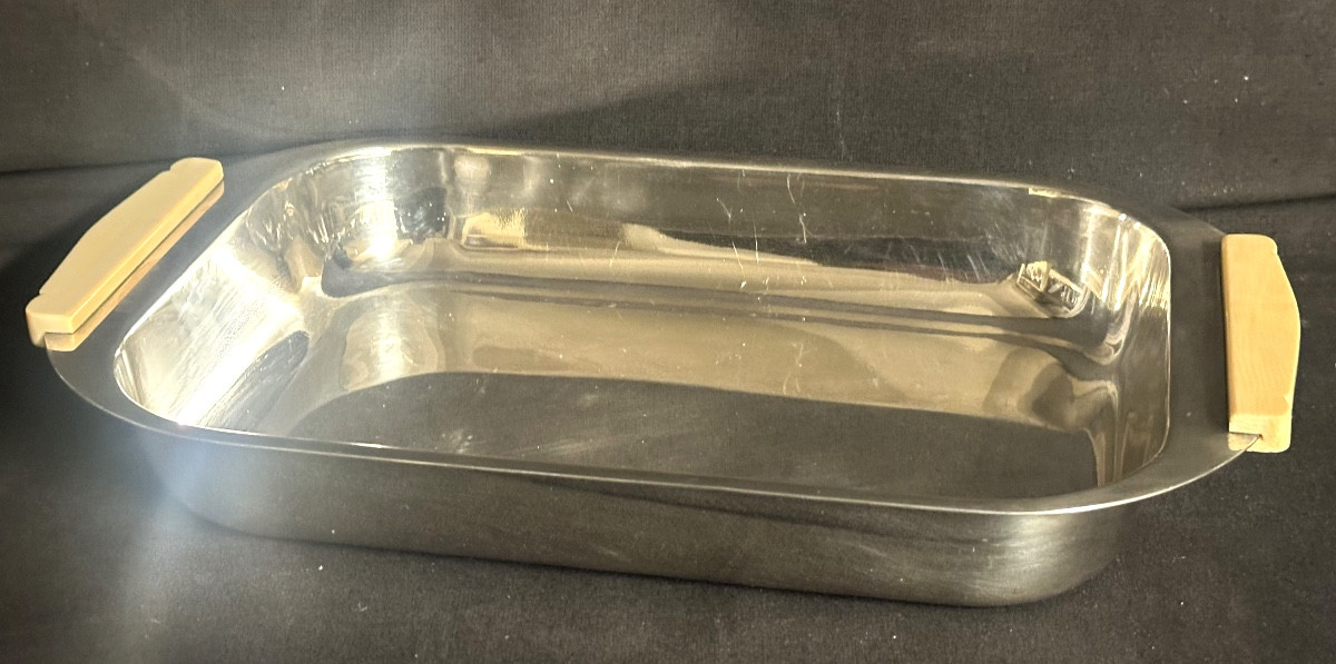 Christofle Rare Art Deco Silver-plated And Ivory Basket Tray From 1940 In Very Good Condition 