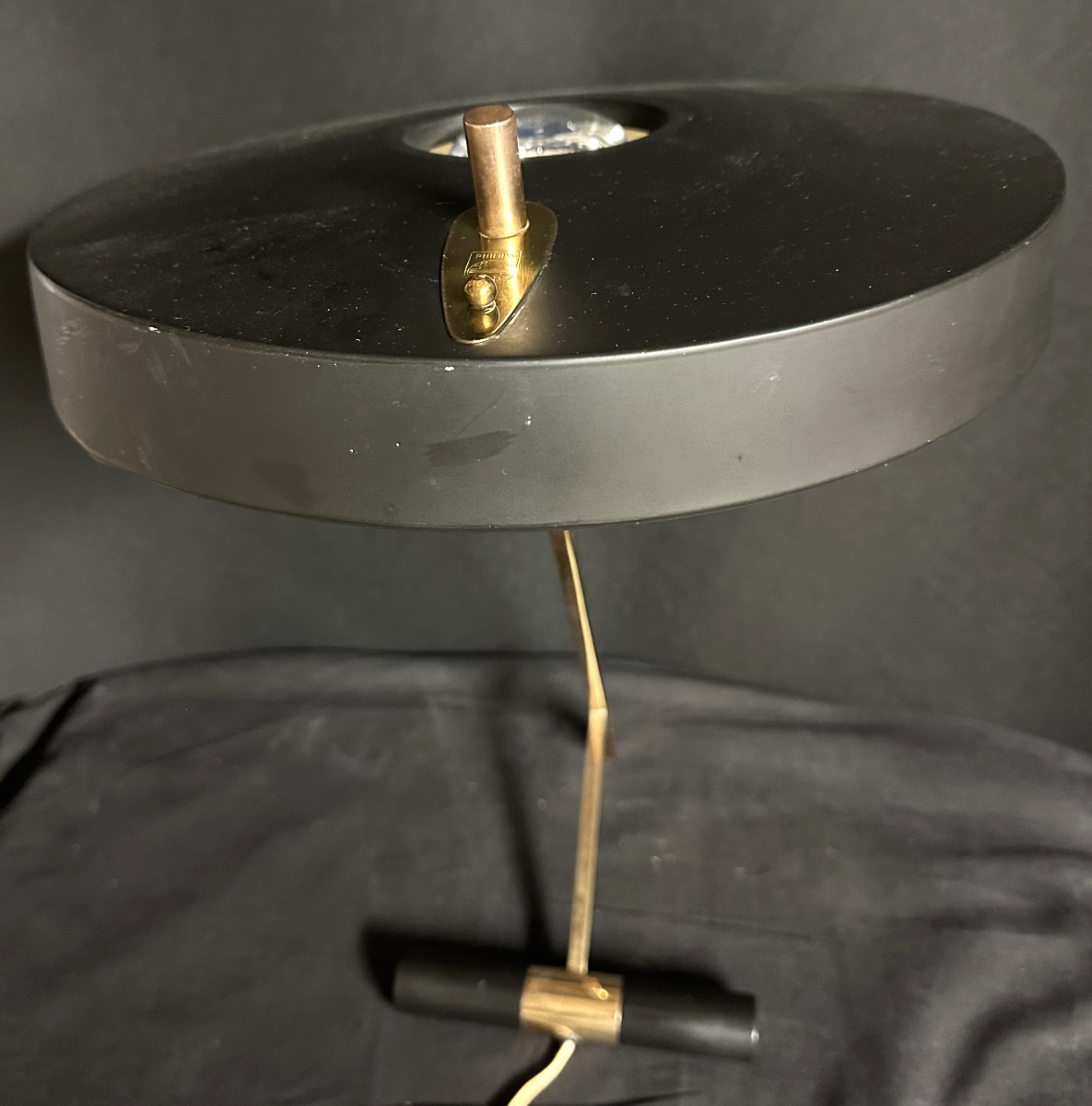 Louis KALFF Lampe Z ou Diplomat vers 1950 Philips-photo-1