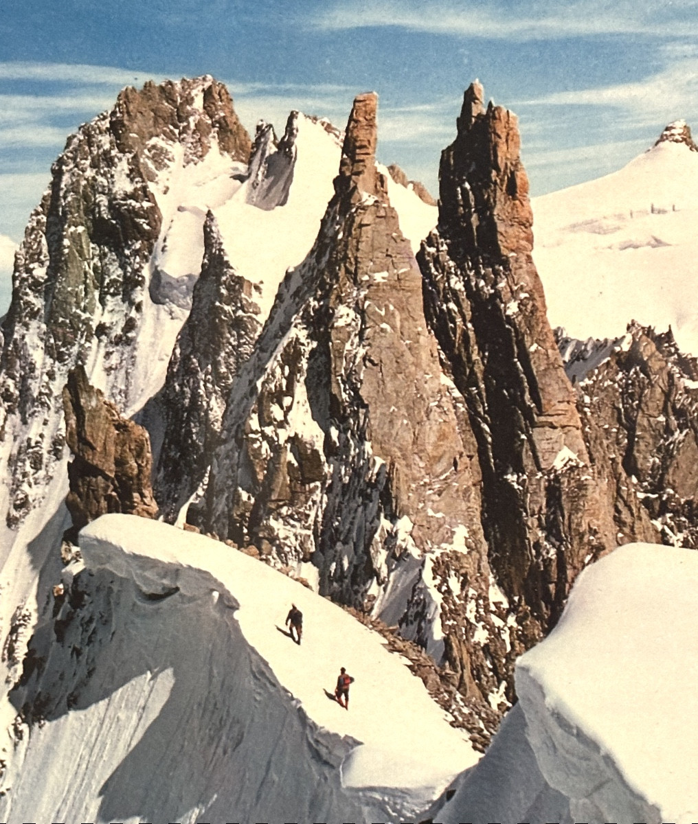 Pierre TAIRRAZ Photographie Traversée des courtes Le Triolet Aiguille Photo Chamonix Alpes