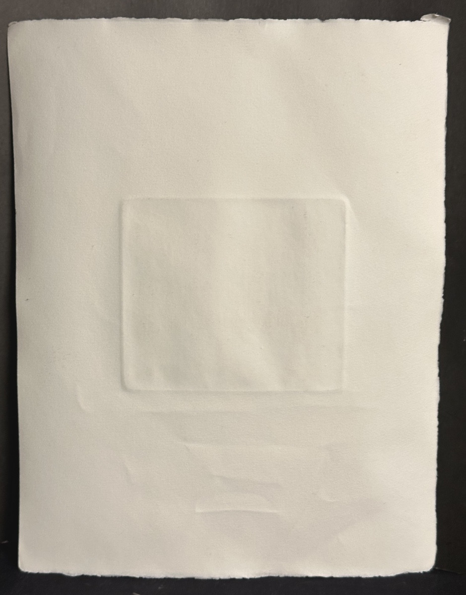 Joanny DREVET 1889-1969 Cours Berriat 1933 Grenoble Eau forte Alpes Dauphiné-photo-2