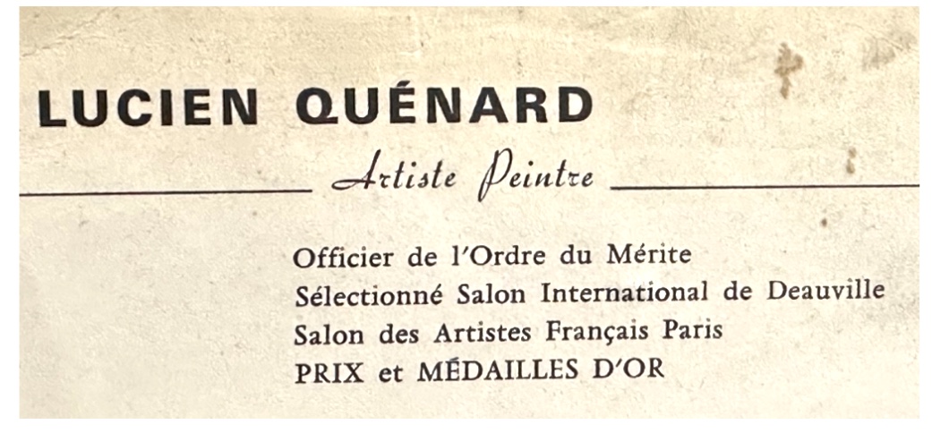 Lucien Quenard 1902-1995 Large Oil Painting Aiguille Du Midi Mont Blanc Alps Mountain. -photo-2