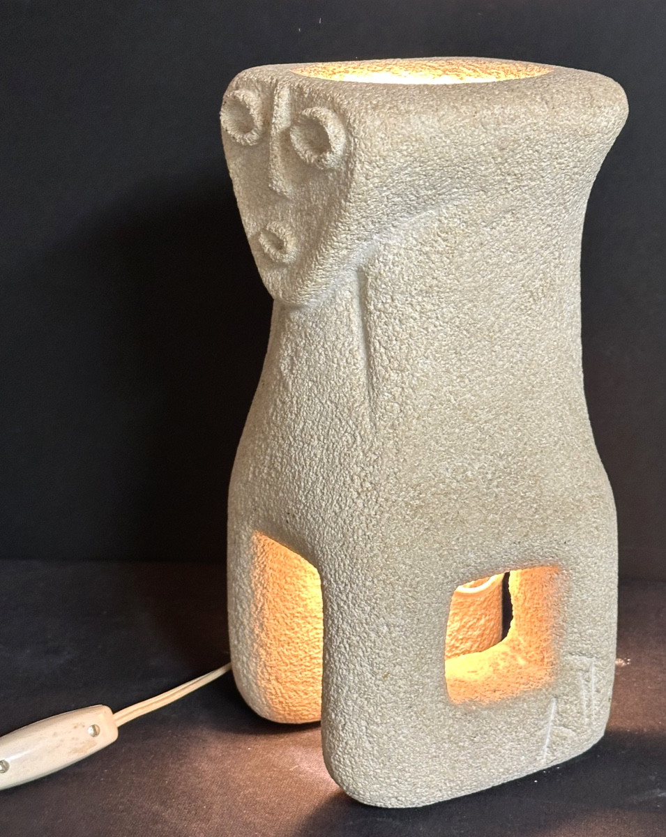 Albert TORMOS Lampe anthropomorphe vers 1960 en très bon état -photo-2