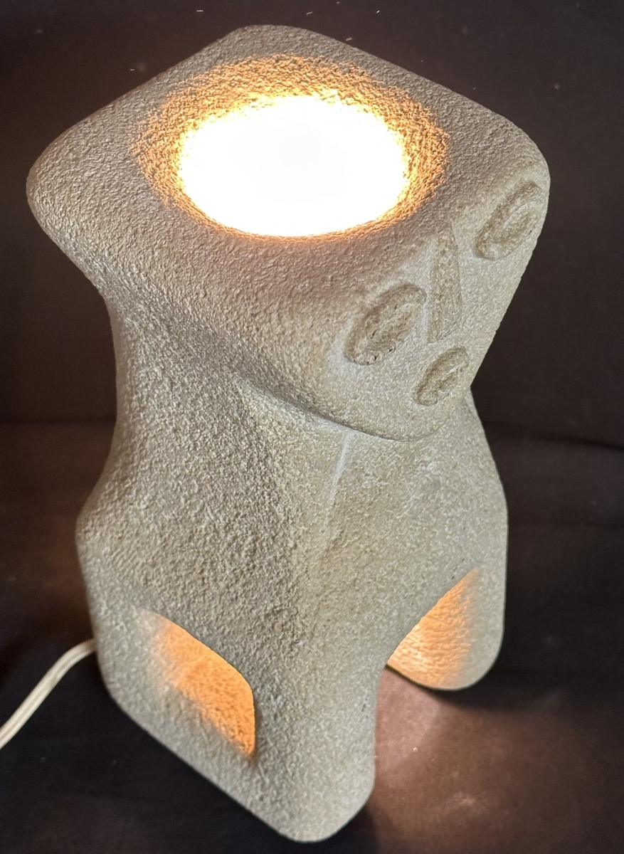 Albert TORMOS Lampe anthropomorphe vers 1960 en très bon état -photo-4