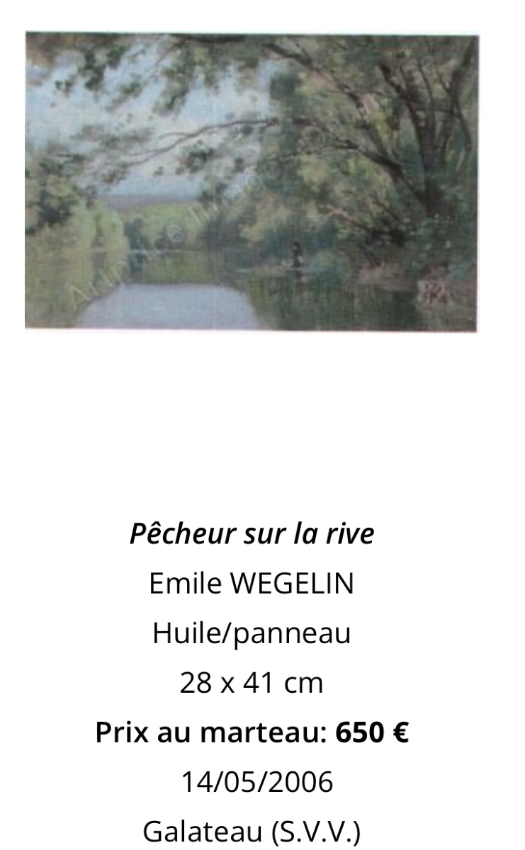 émile Wegelin 1875-1962 Oil Painting Of A Snow-covered Mountain In The Alps -photo-5