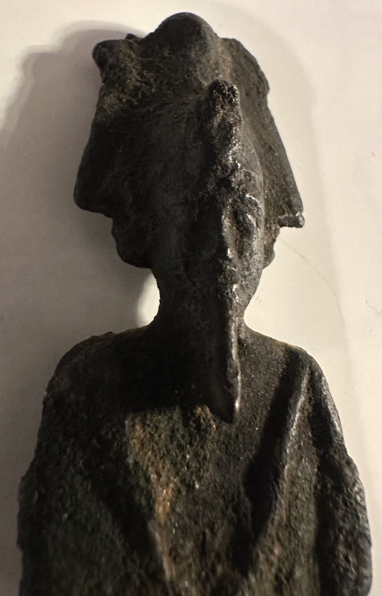 OSIRIS en bronze Égypte Basse époque archéologie 664-332 av JC archeo Dieu égyptien -photo-2