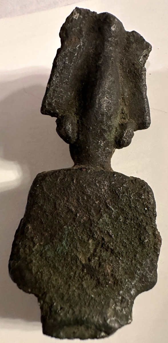 OSIRIS en bronze Égypte Basse époque archéologie 664-332 av JC archeo Dieu égyptien -photo-3