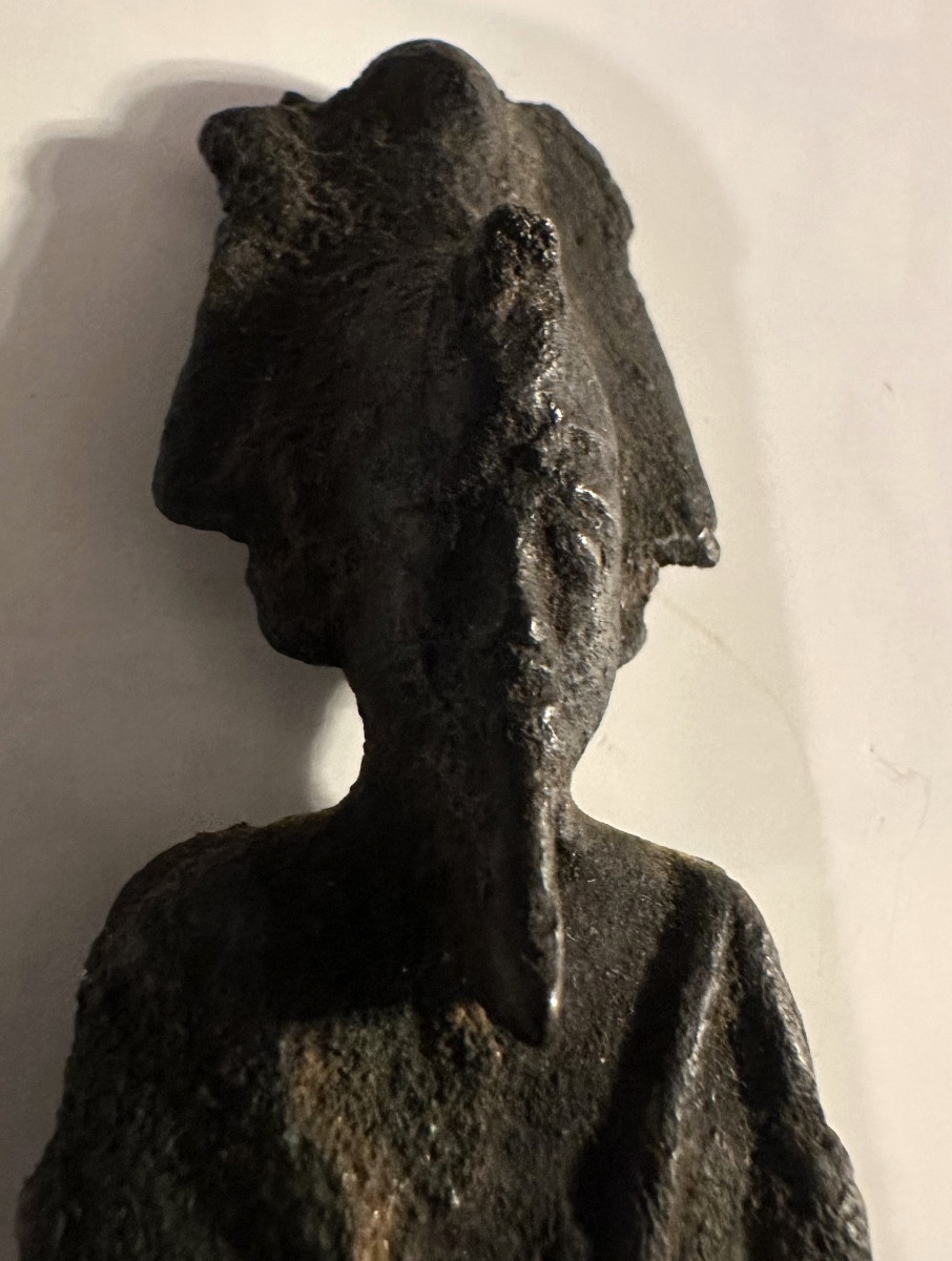 OSIRIS en bronze Égypte Basse époque archéologie 664-332 av JC archeo Dieu égyptien -photo-4