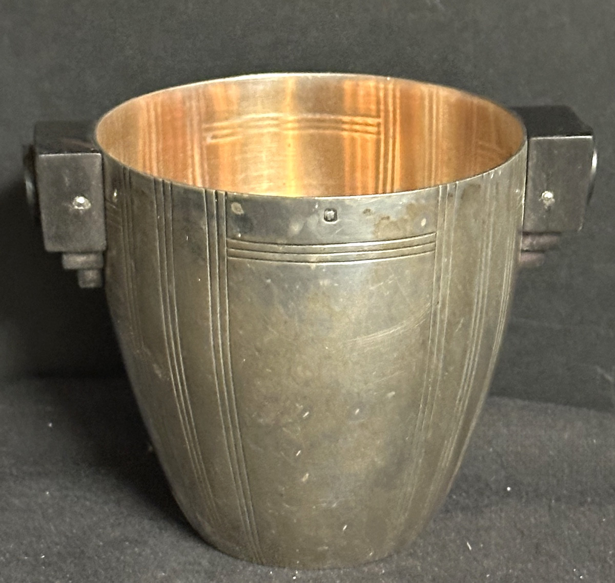 Art Deco Solid Silver Cup Weighing 170 Grams In Very Good Condition.
