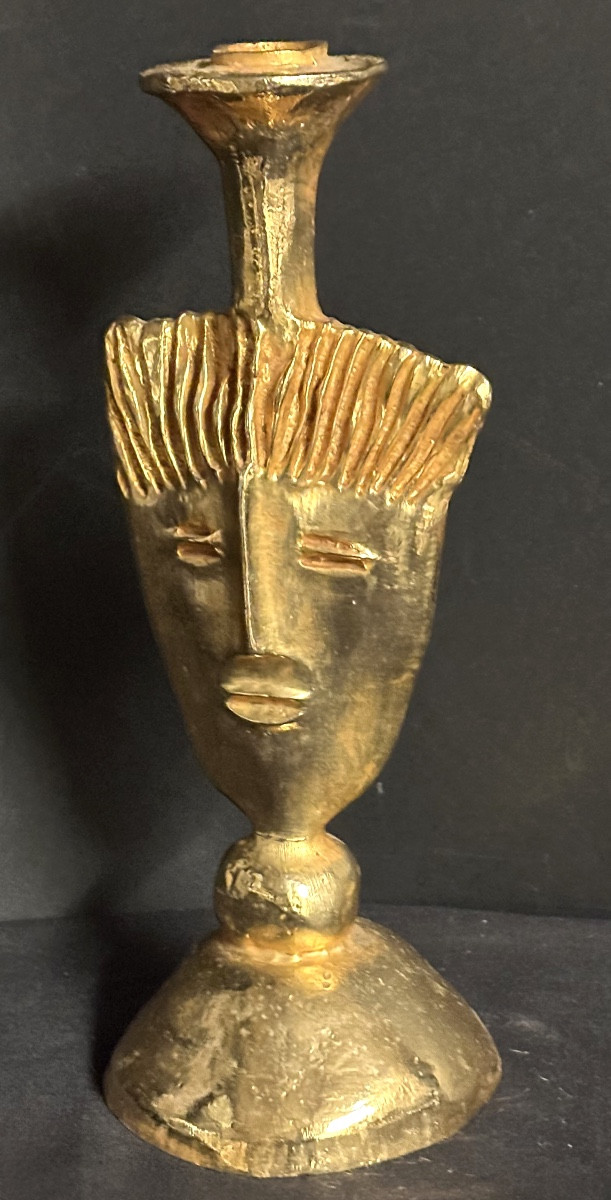 Pierre CASENOVE Bougeoir en bronze FONDICA éditeur -photo-4