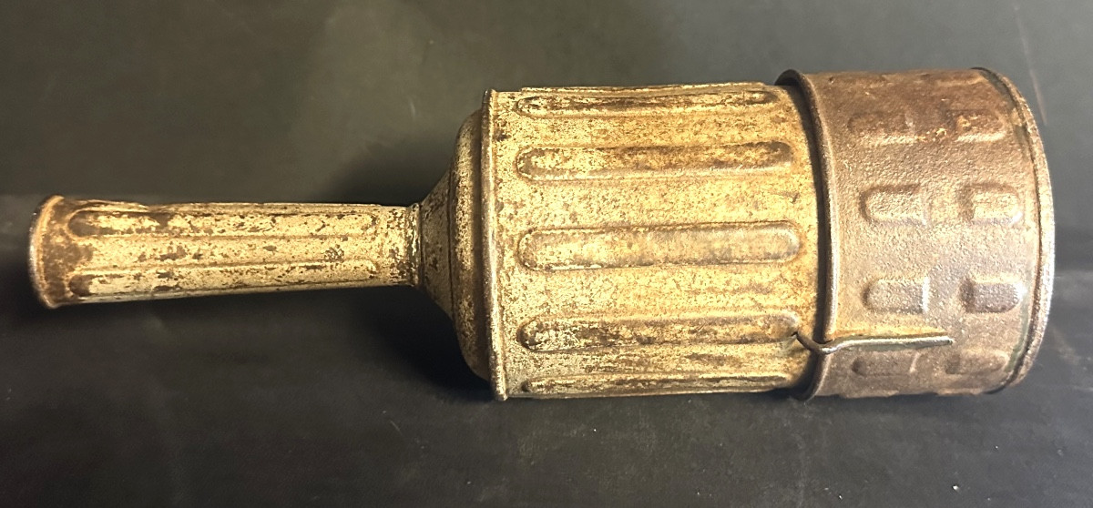 Rare Metal Chocolate Shaker/cocoa Shaker, Late 19th Century, For A Chocolate And Pastry Shop. 