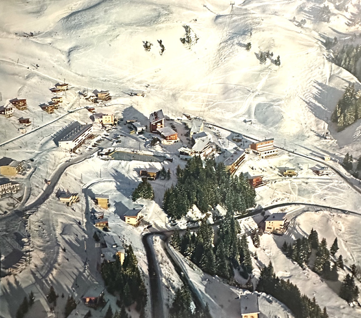 CHAMROUSSE Affiche originale des Jeux Olympiques d’Hiver 1968 GRENOBLE Alpes 96x62cm-photo-2