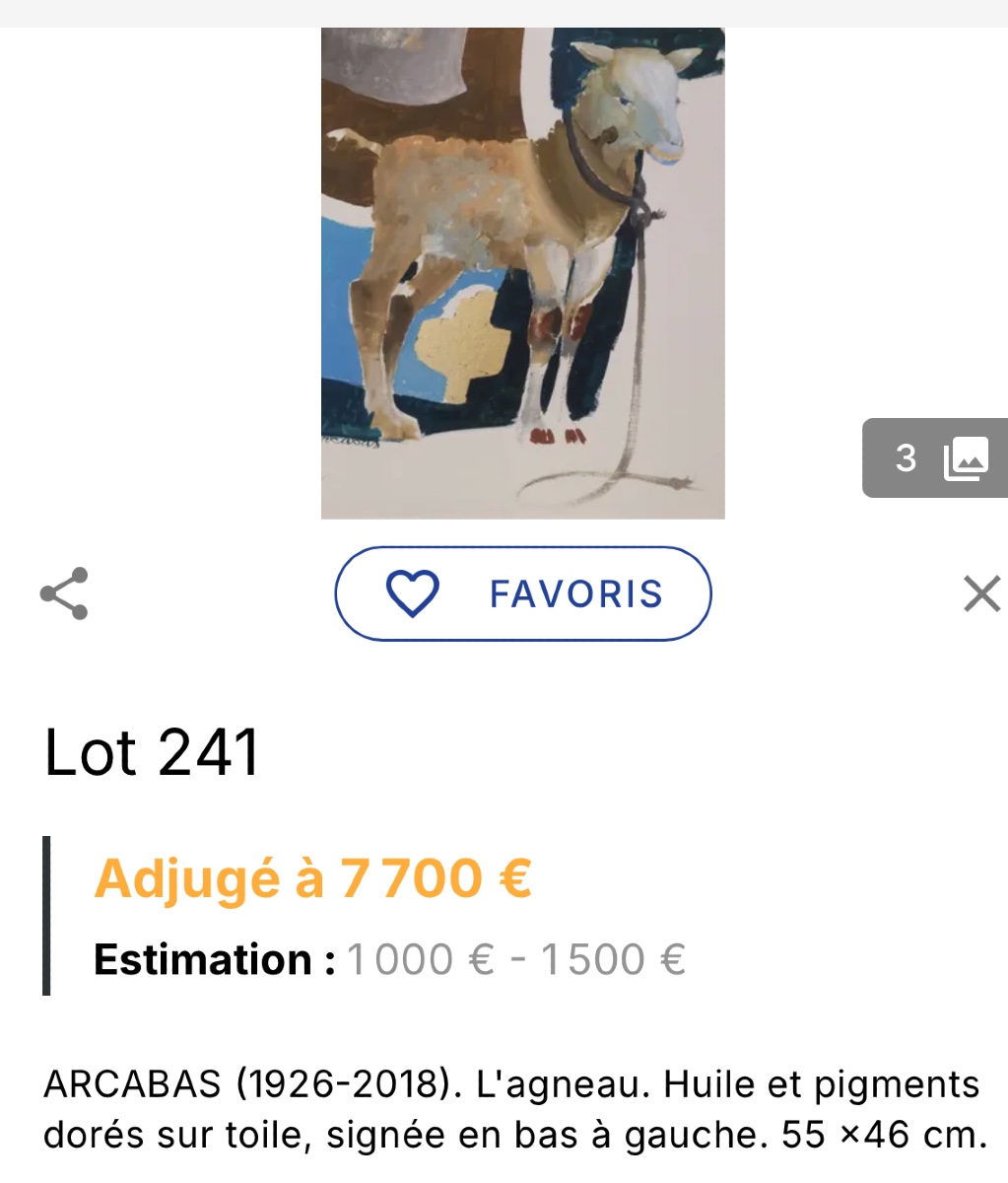 Arcabs Jean Marie Pirot Large Oil Painting Venus And Cupid 1957 Museum Collection-photo-6