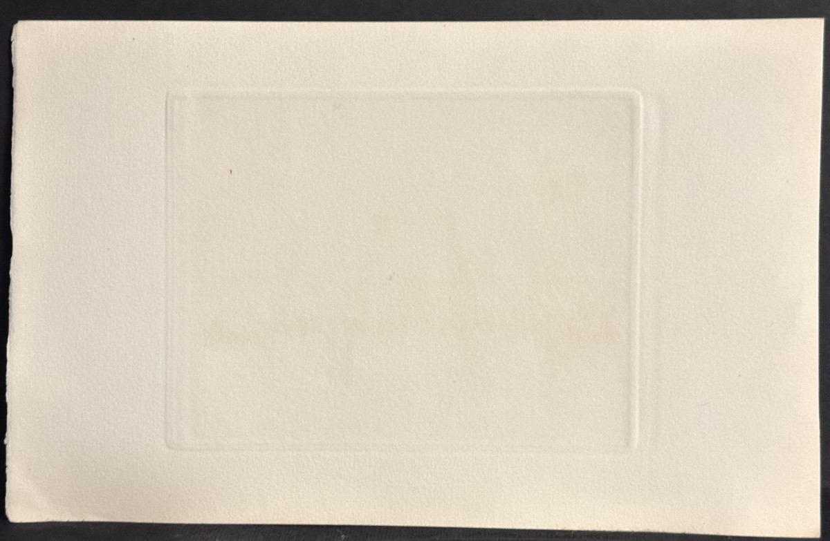 Joanny Drevet 1889-1969 Dijon Rare Etching Place De La Libération 1930 Burgundy Côte d'Or-photo-5