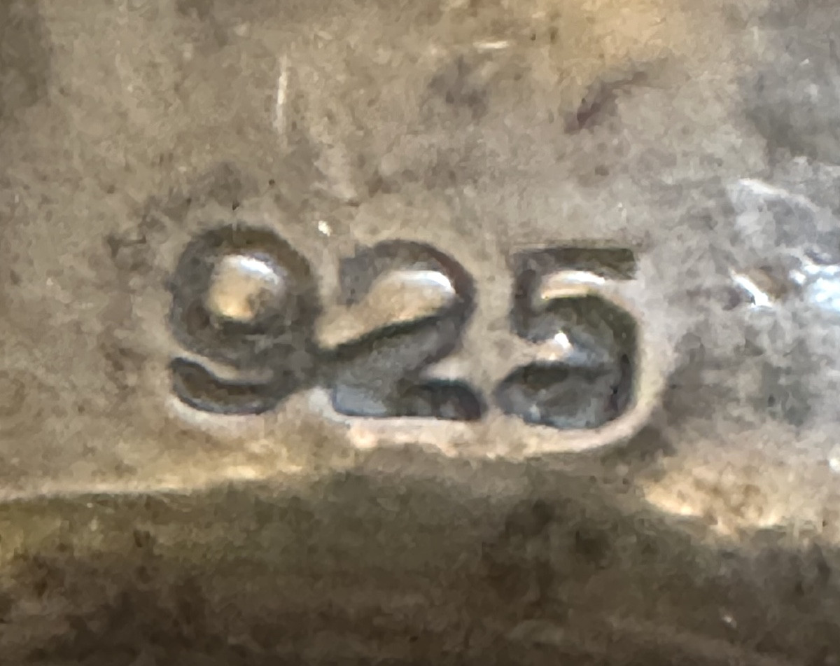 Sculpture en argent Ben Zion 925 /1000 Bar Mitzvah Judaica Tora Israel /2-photo-3