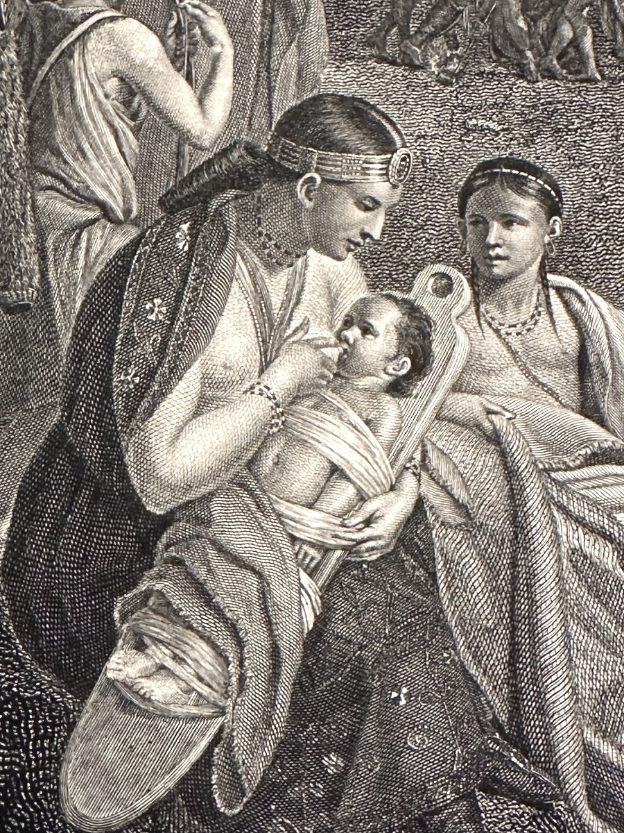 Print1775 Treaty Of William Penn With Indians In America, Pennsylvania, 1681, Usa, Museum.-photo-3