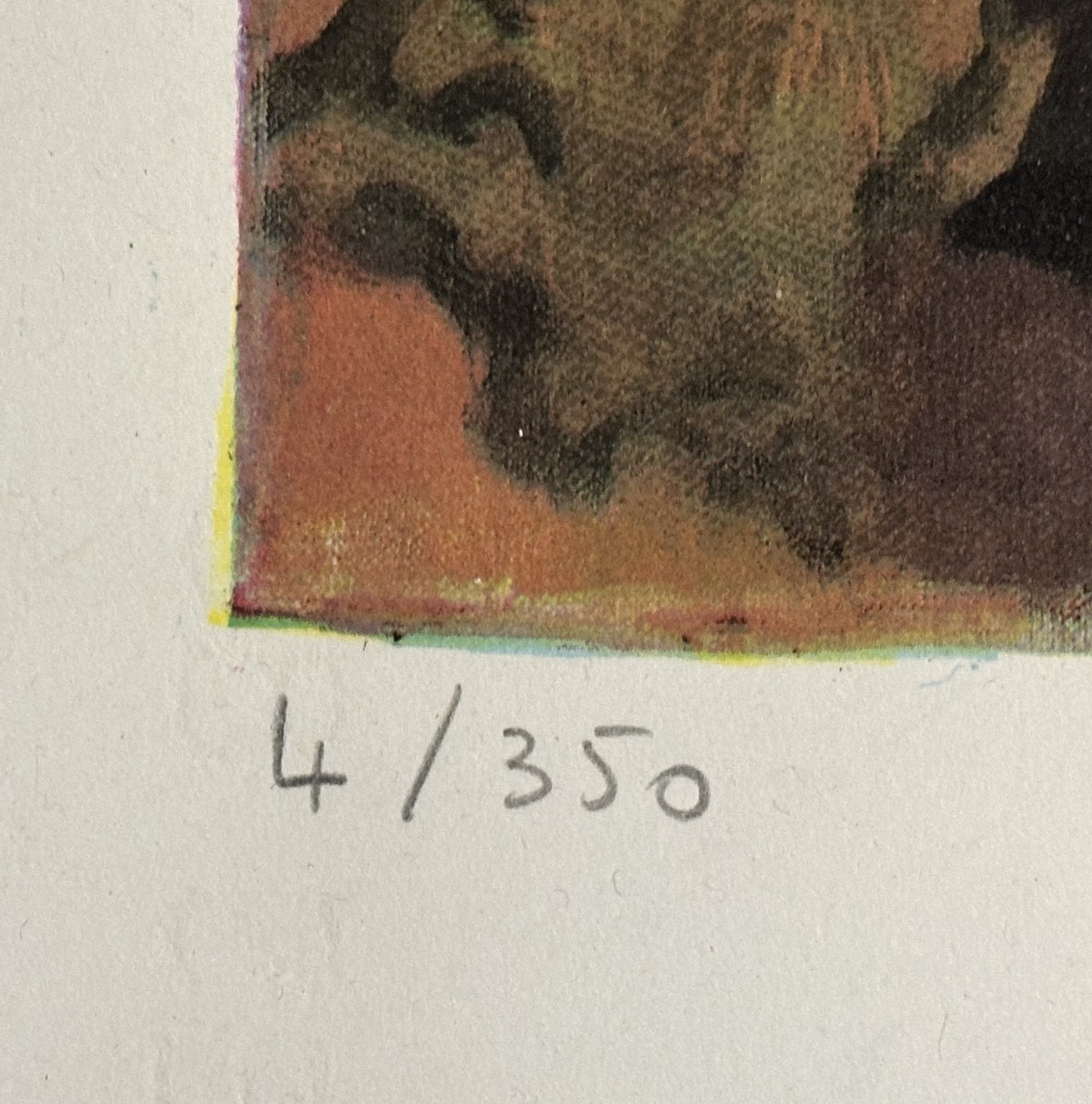 Pierre GRISOT 1911-1995 Rare sérigraphie 2 jeunes ballerines avant le concours de danse /4-photo-1