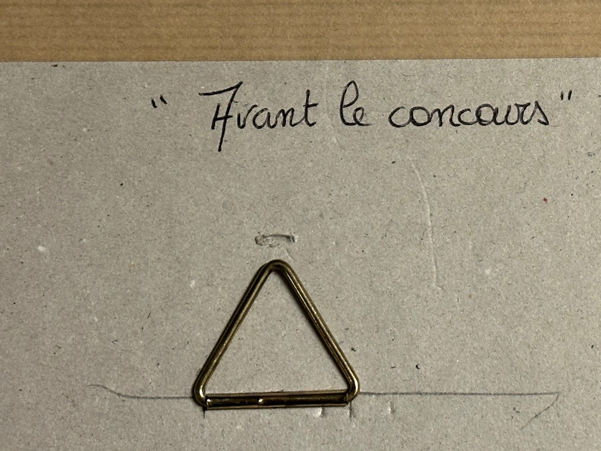 Pierre GRISOT 1911-1995 Rare sérigraphie 2 jeunes ballerines avant le concours de danse /4-photo-2