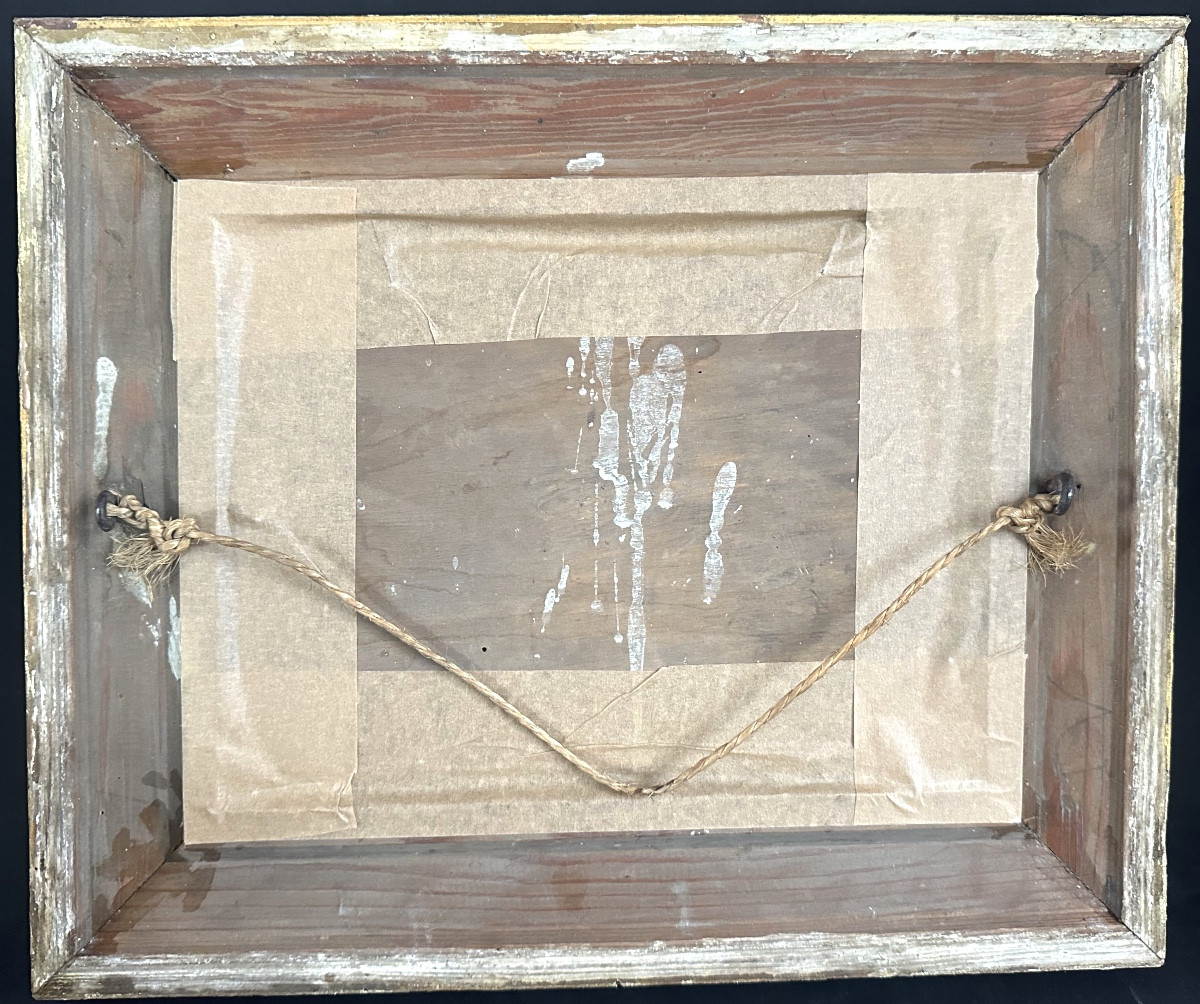 DANCOURT XIXe huile Voiliers dlg de Galien Laloue -photo-1