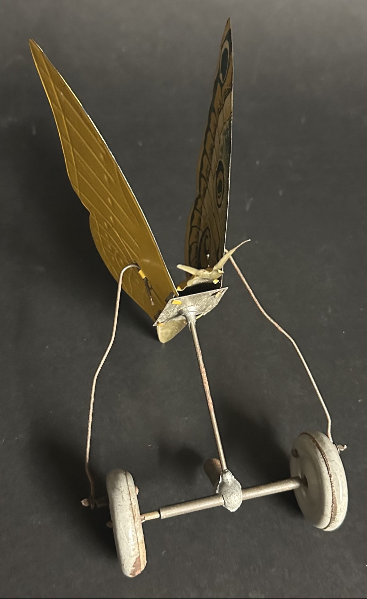 Jouet Charles ROSSIGNOL Papillon articulé en tôle lithographiée CR 23,3 cm /6-photo-5