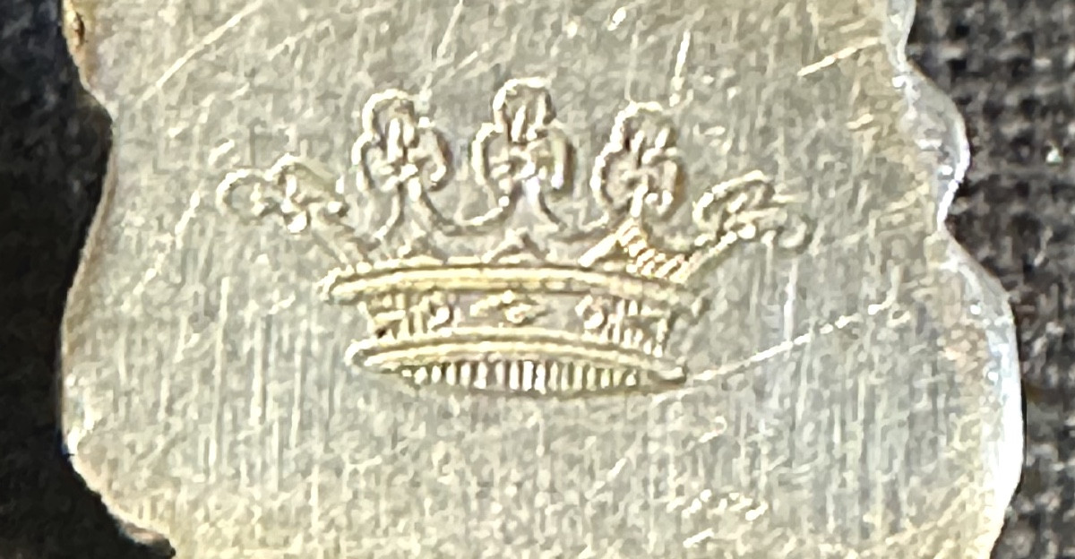 18 cuillères à moka Blason de Marquis dans leur écran d’origine Noblesse couronne très bon état-photo-3