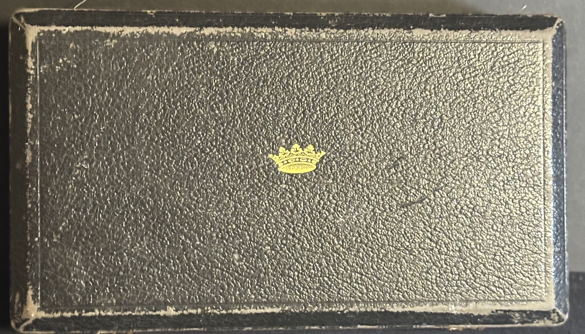 18 cuillères à moka Blason de Marquis dans leur écran d’origine Noblesse couronne très bon état-photo-4