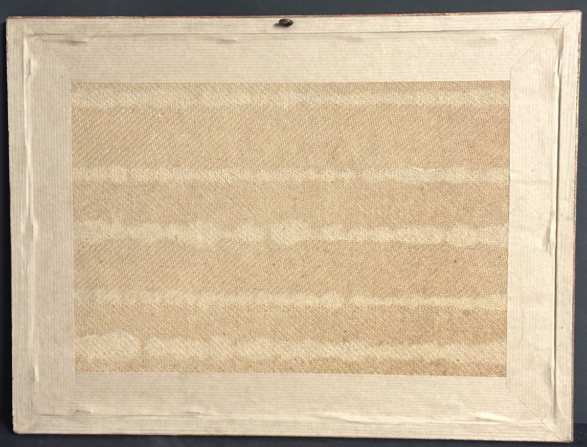 Boxeurs Art Deco encadrés Sport de combat 1930 -photo-3