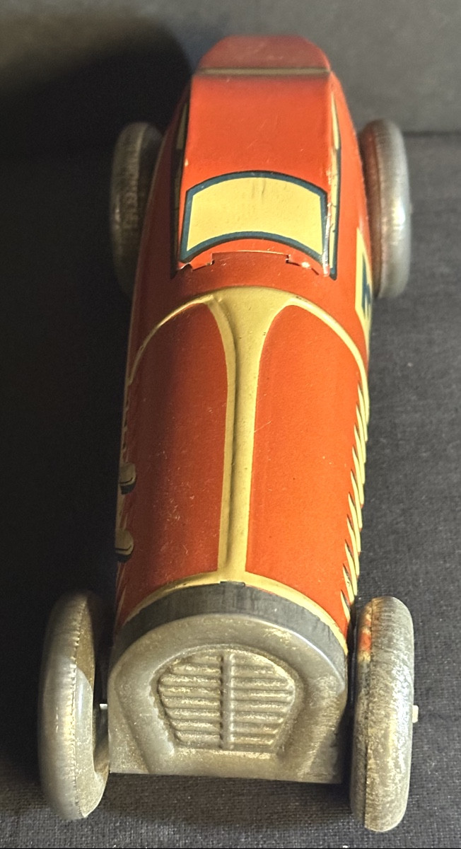 Memo Racing Car No. 808 In Lithographed Tinplate. Toy In Very Good Condition /8-photo-1
