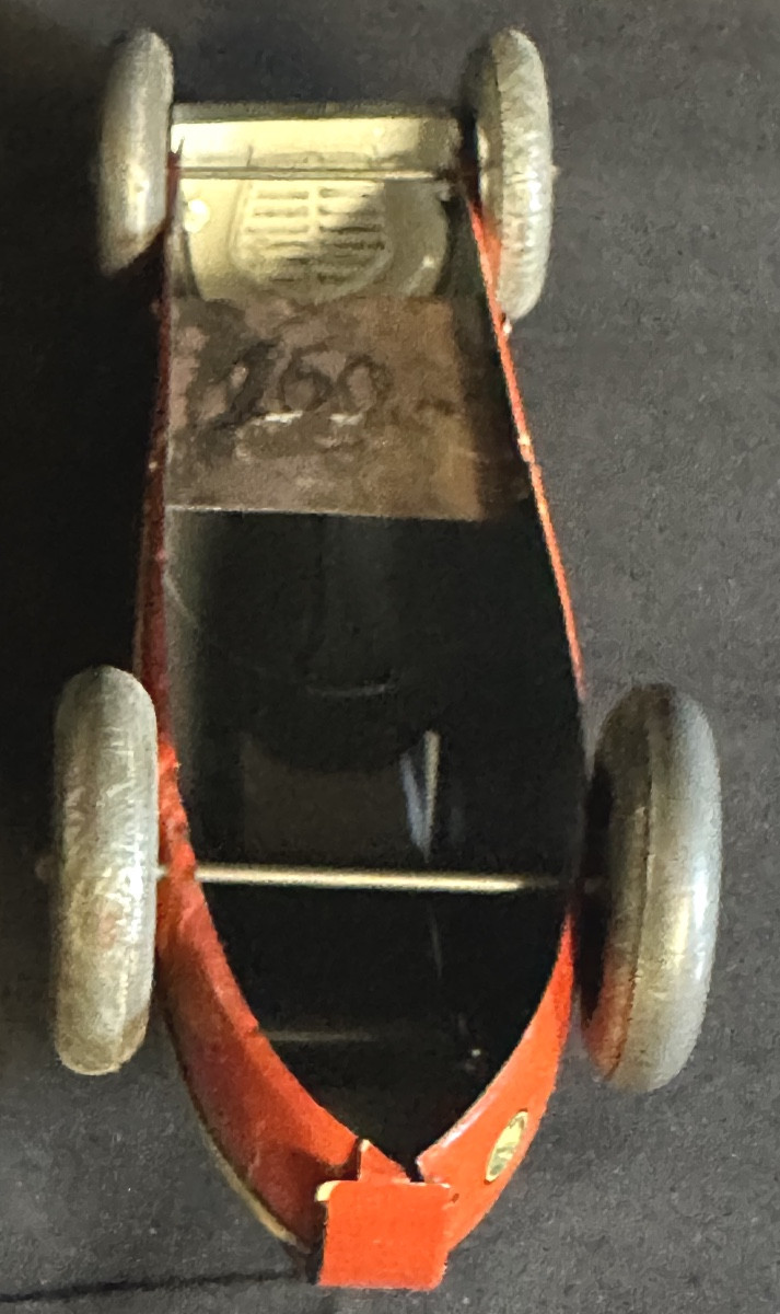 Memo Racing Car No. 808 In Lithographed Tinplate. Toy In Very Good Condition /8-photo-4