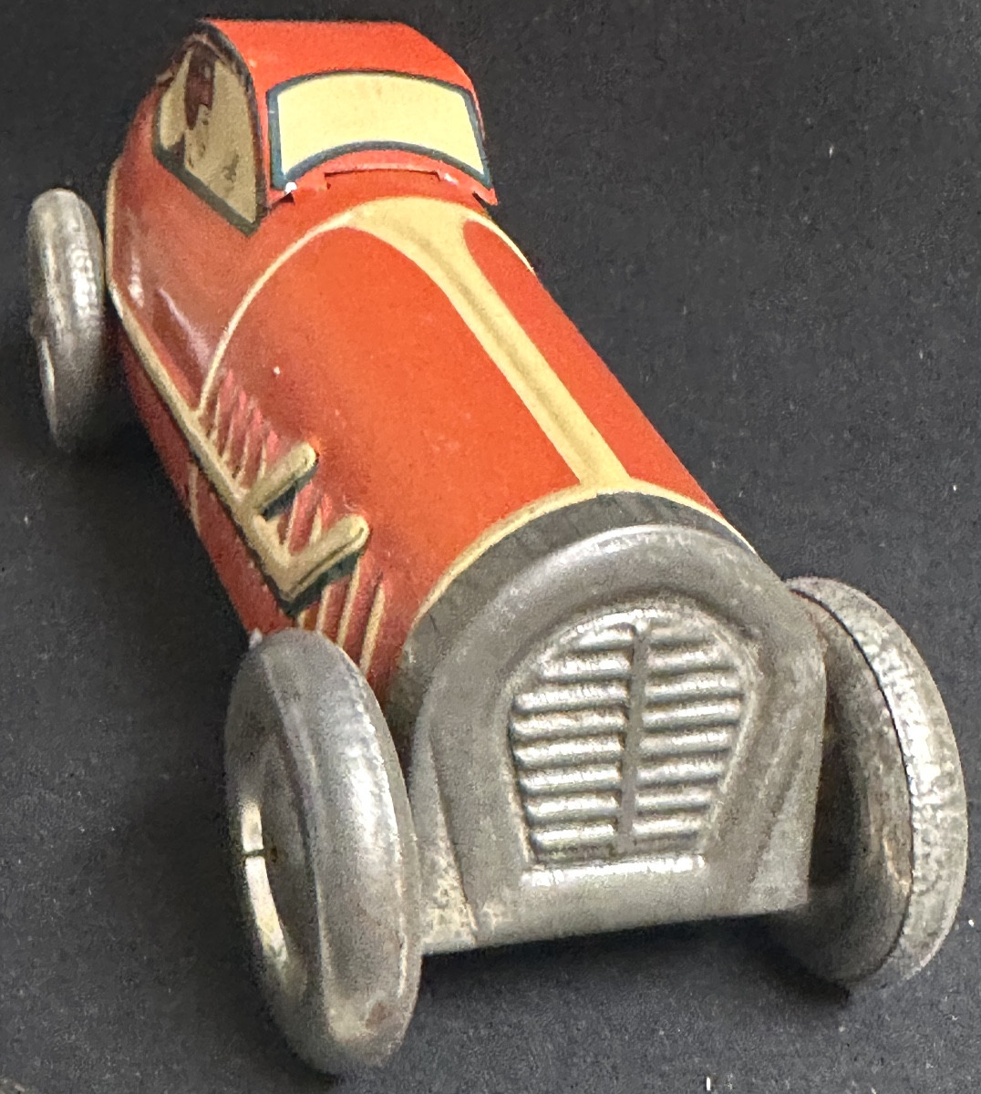 Memo Racing Car No. 808 In Lithographed Tinplate. Toy In Very Good Condition /8-photo-5