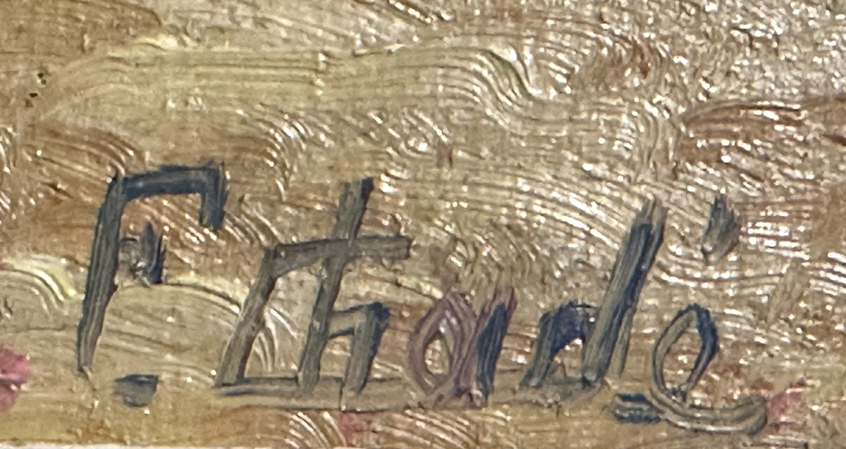 Florent Chadé 1896-1985 Oil Painting, Château De Vizille, Dauphiné, Grenoble, Isère, Jarrie, Chade -photo-3