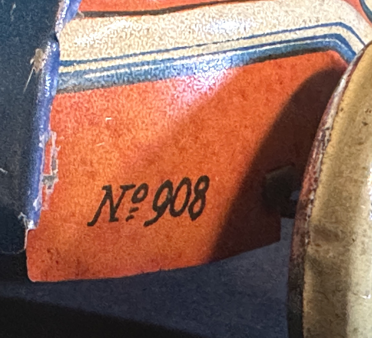 MEMO voiture de course No 908 en tole lithographiée jouet en très bon état /12-photo-1