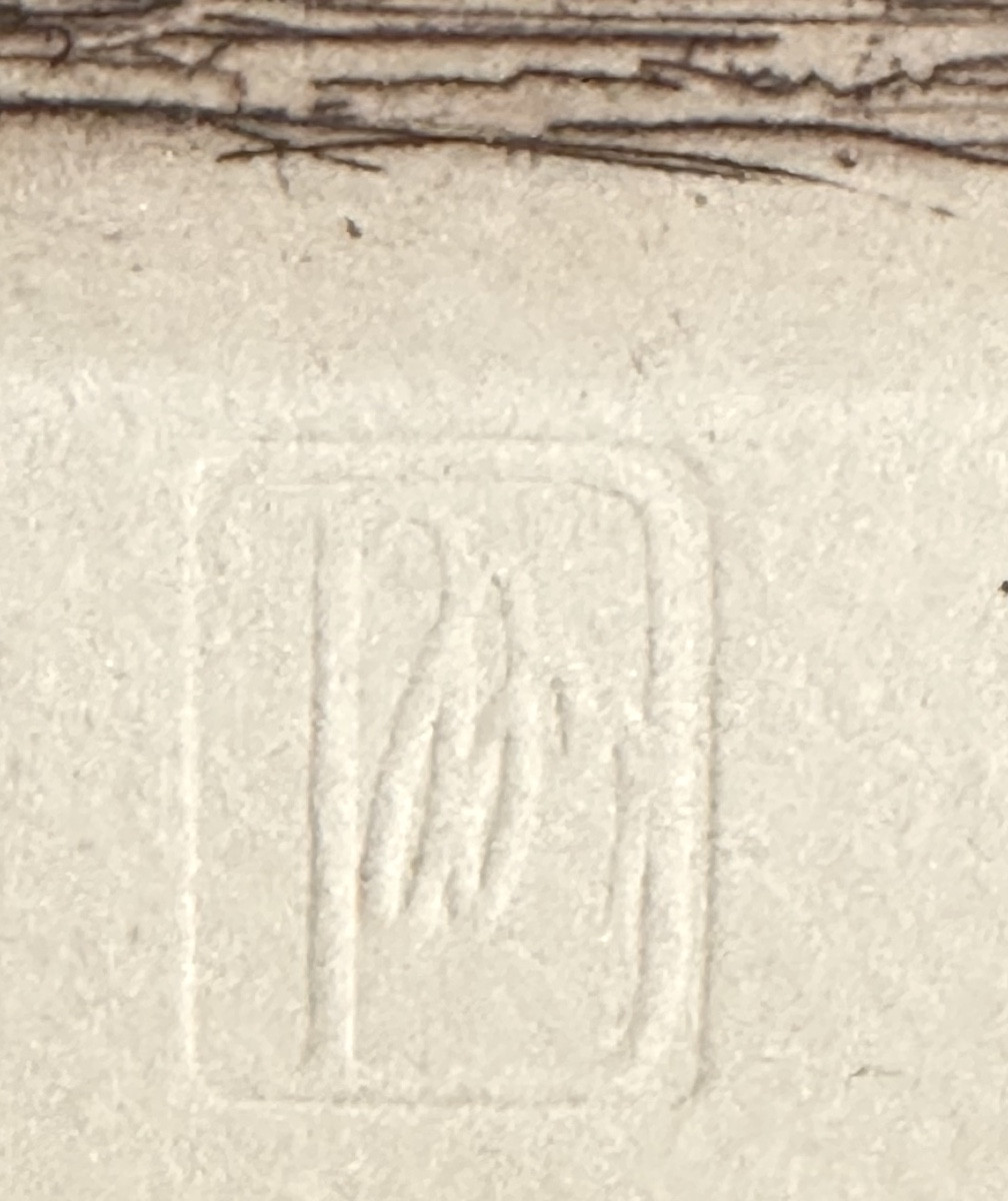 Joanny DREVET 1889-1969 GRENOBLE quais de l’Isere Vercors Moucherotte gravure Dauphiné-photo-4