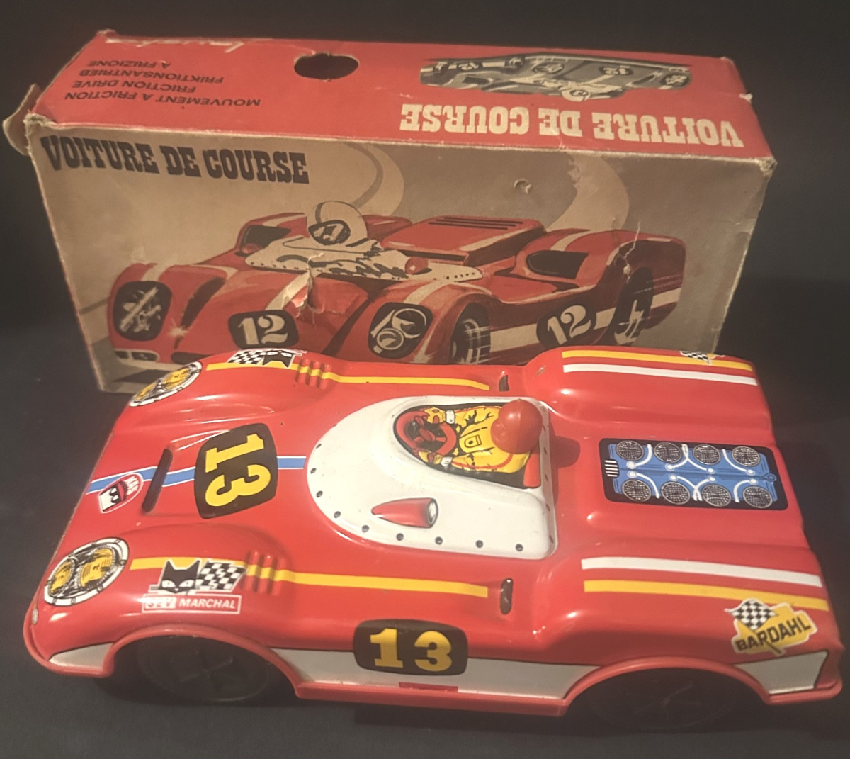 Joustra Racing Car Toy In Box, Friction Movement /15