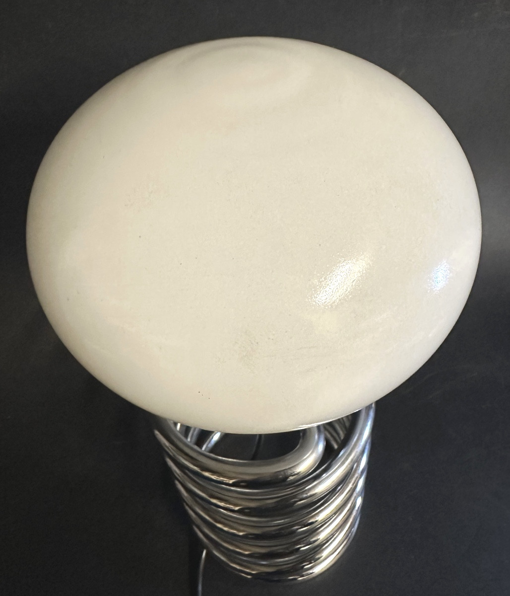 Ingo MAURER Lampe modèle SPIRALE ou RESSORT 1970 en très bon état design-photo-4