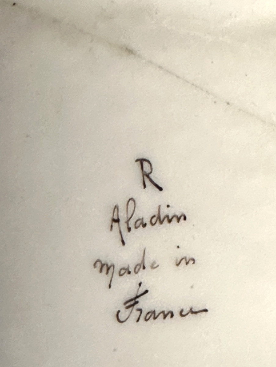 Billard ALADIN RARE vide poche en porcelaine en l’état Le 1er accroc se paye 100 Fr collection-photo-4