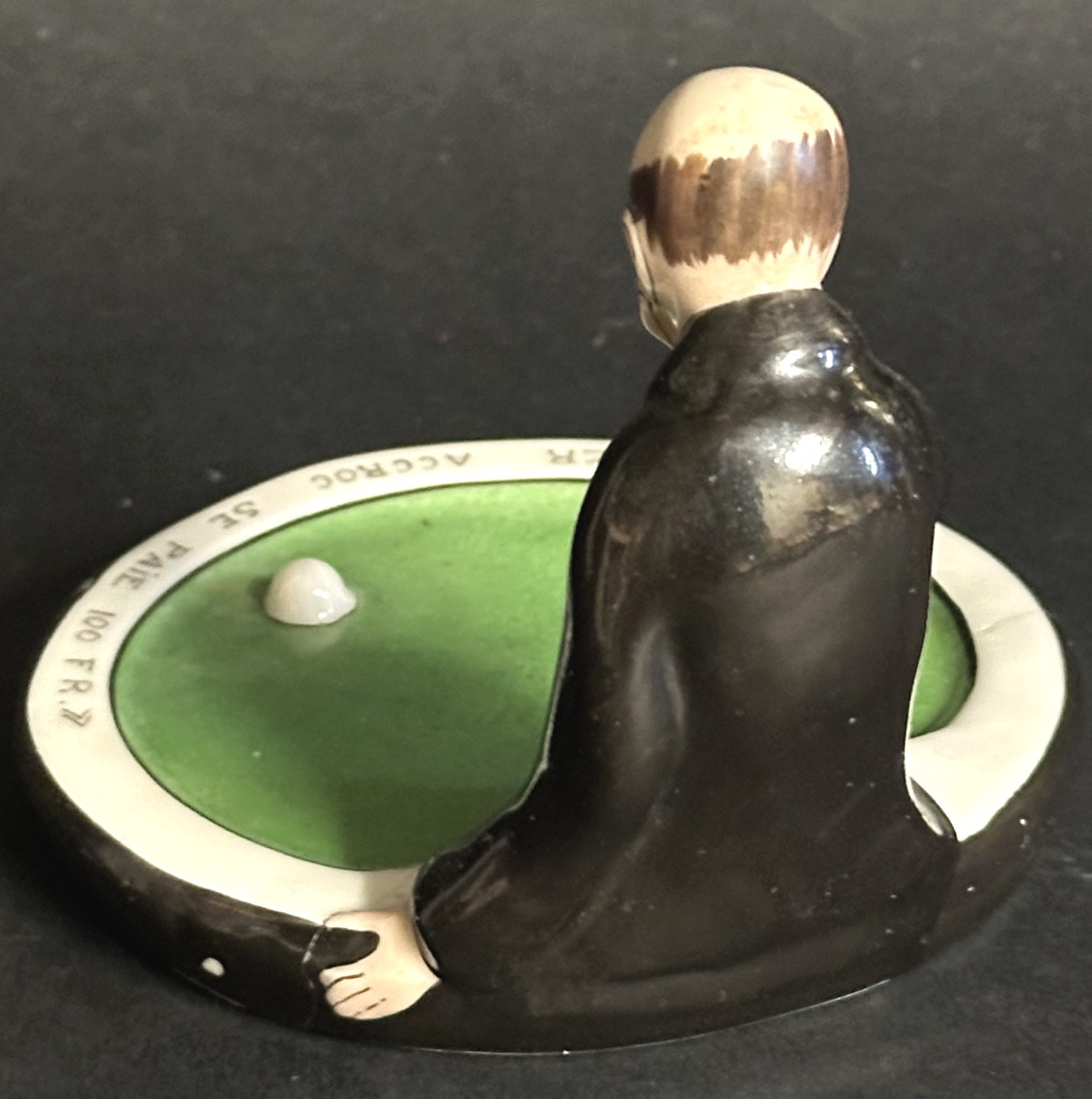 Billard ALADIN RARE vide poche en porcelaine en l’état Le 1er accroc se paye 100 Fr collection-photo-4