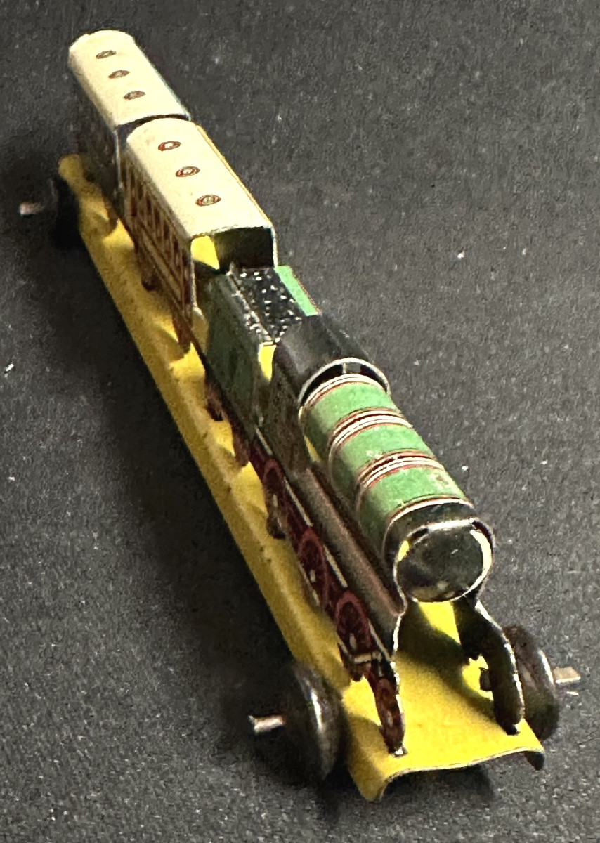 Ancien petit train PAYA 1920 1930 dit Penny Toy en tole lithographiée Jouet Espagne  /22 -photo-2
