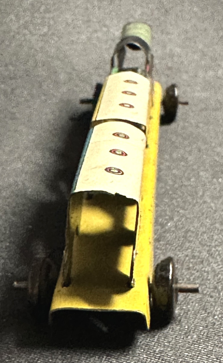 Ancien petit train PAYA 1920 1930 dit Penny Toy en tole lithographiée Jouet Espagne  /22 -photo-3