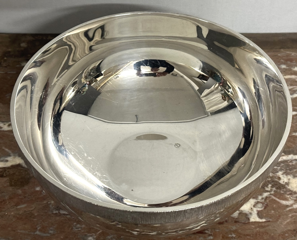 Centre de table Coupe sur pied ROYAL SILVER LEBANON en métal argenté Art de la table-photo-3