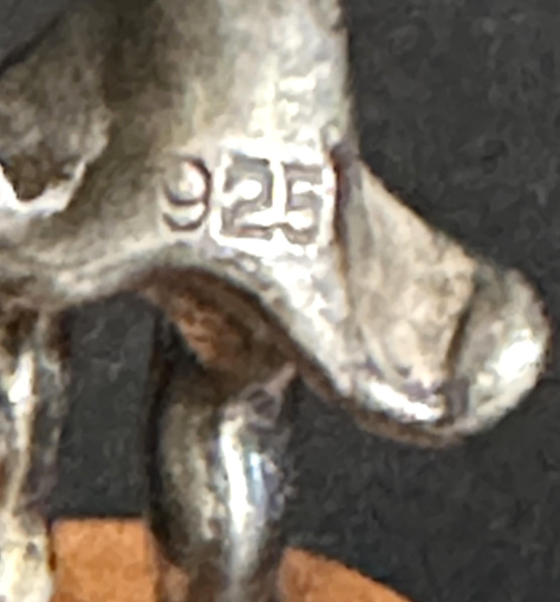 Dancing Violinist In 925/1000 Silver, Ben Zion Israel Judaica Sculpture-photo-3