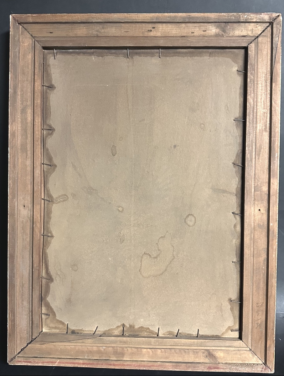 P. Vernin Oil 1931 Mont Blanc La Meije Alpes Mountain Grenoble /1-photo-4