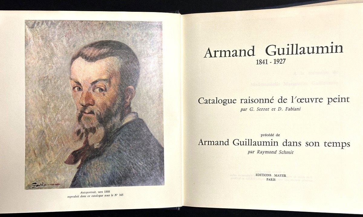Armand Guillaumin Catalogue Raisonné De l'œuvre Peint G. Serret Et D. Fabiani 1971 Ed. Mayer-photo-2
