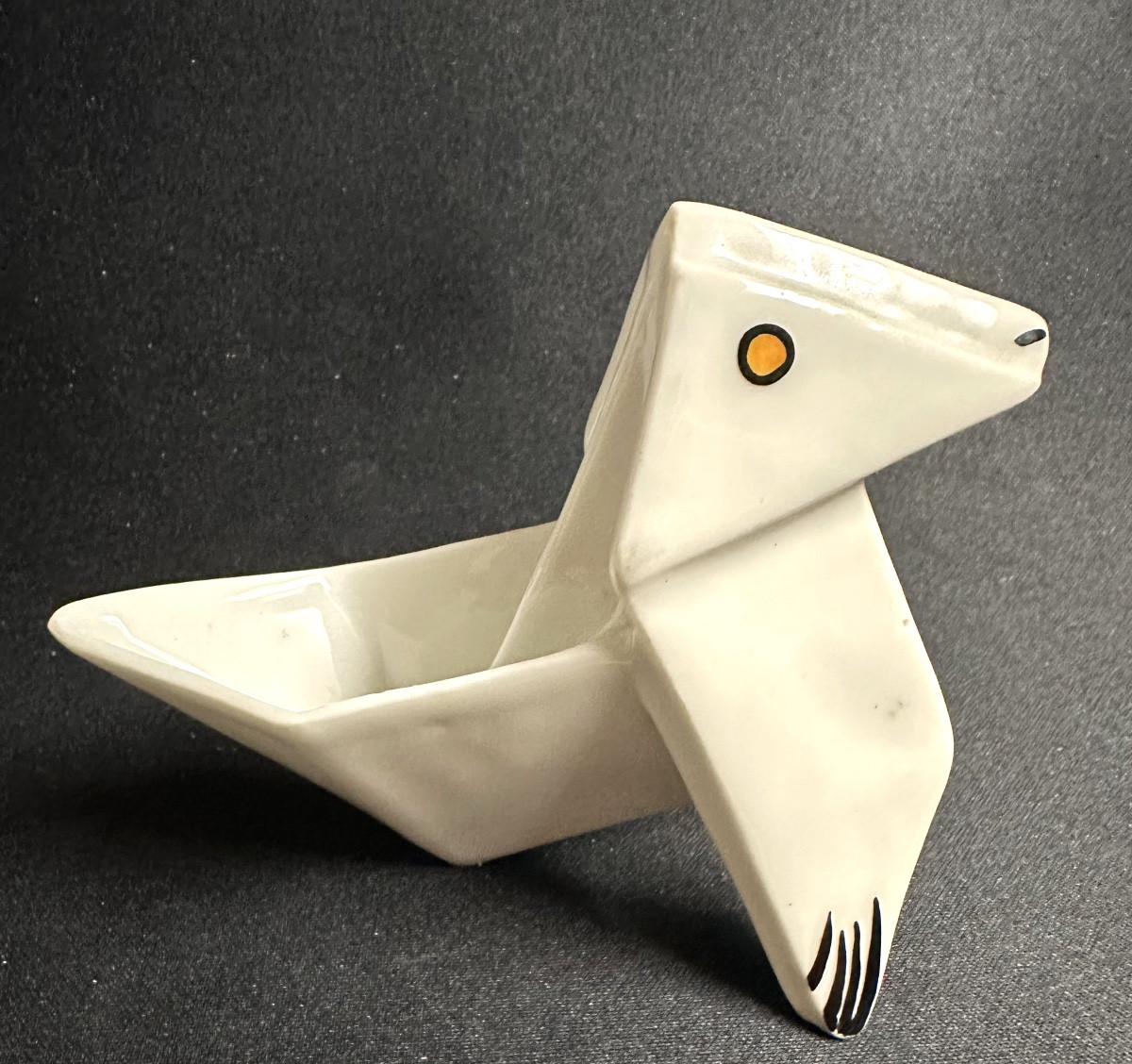 RARE salière cocotte Edouard Marcel SANDOZ 1921 Haviland Musée Limoges