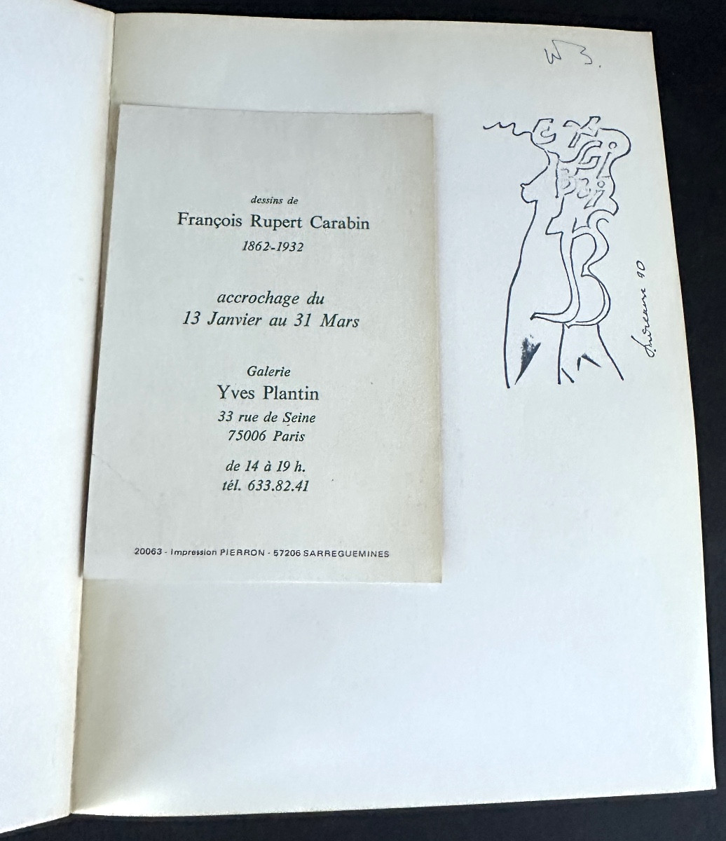 The Work Of Rupert Carabin 1862-1932 Book 1974 Galerie Du Luxembourg Paris Ex Libris-photo-4