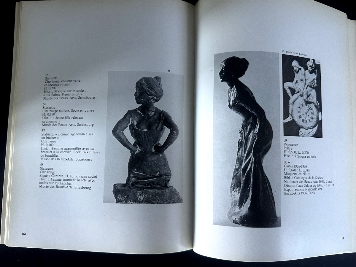 The Work Of Rupert Carabin 1862-1932 Book 1974 Galerie Du Luxembourg Paris Ex Libris-photo-5