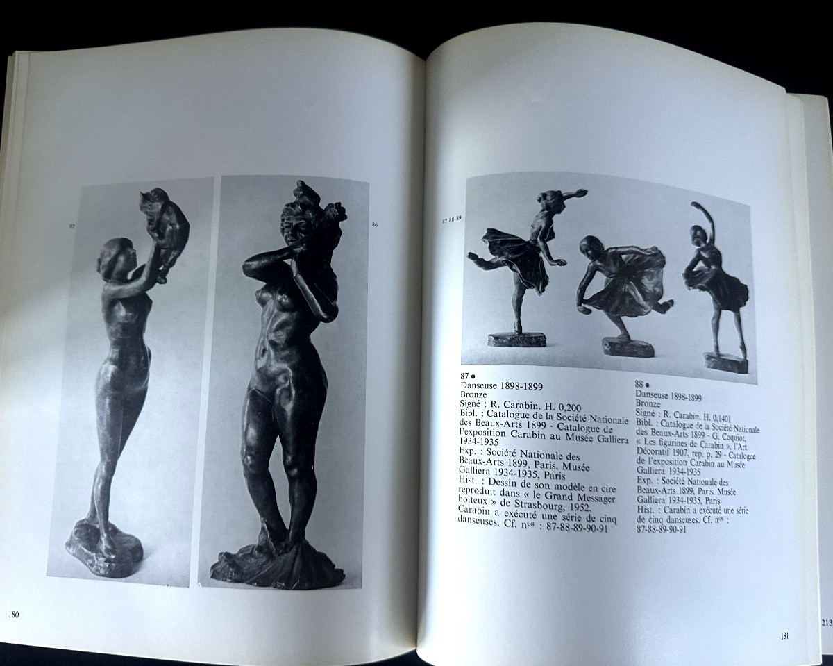 The Work Of Rupert Carabin 1862-1932 Book 1974 Galerie Du Luxembourg Paris Ex Libris-photo-6