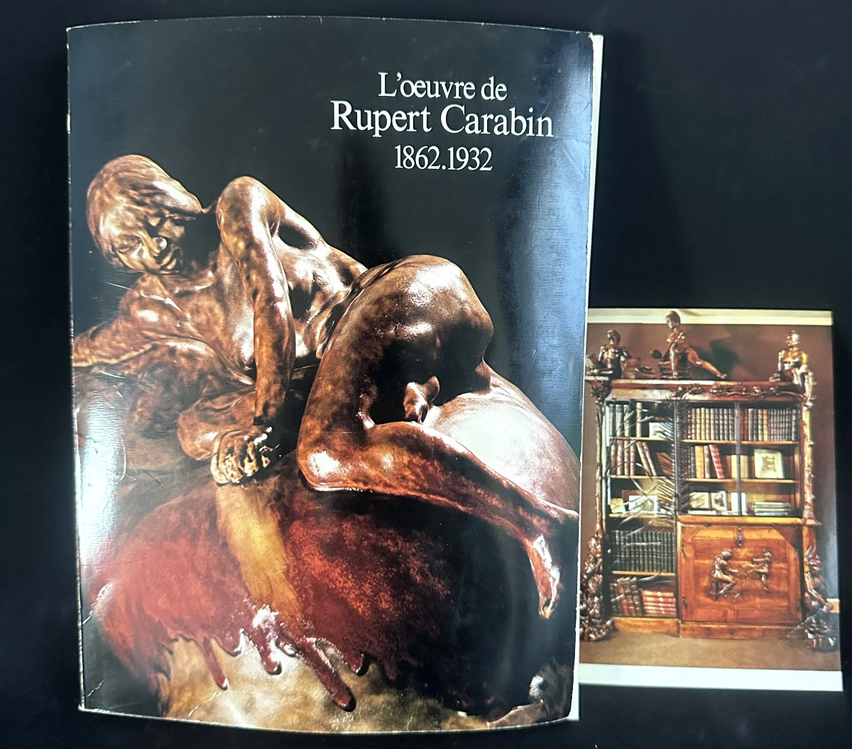 The Work Of Rupert Carabin 1862-1932 Book 1974 Galerie Du Luxembourg Paris Ex Libris