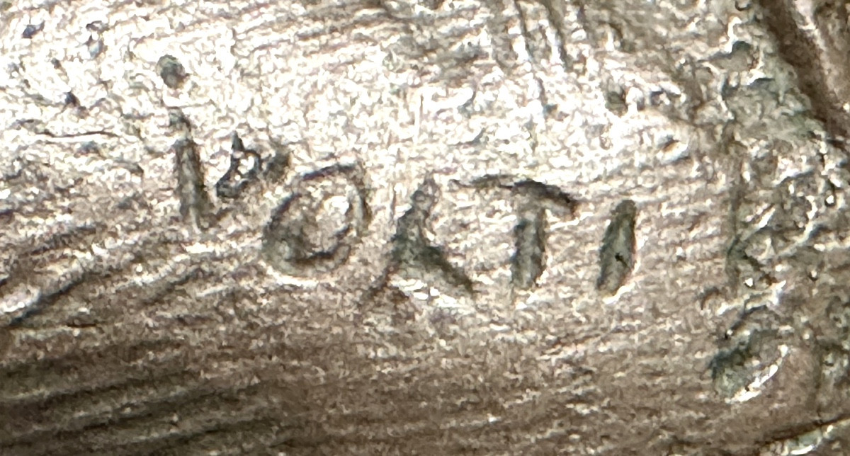 Volti 1915-1989 Reverie Bronze With Green-brown Patina 36 Cm-photo-3