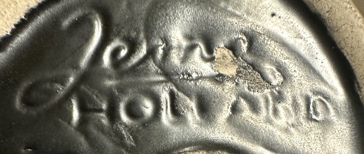 CHAT vintage en Ceramique noire JEMA Hollande en très bon état-photo-5